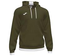 Joma Unisex M Kapuzenpullover Komfort II, Khaki, Weiß, M