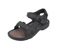 JOMIX Herren Outdoor Sandalen mit Klettverschluss Sportliche Trekkingsandalen mit rutschfester Sohle Leicht und bequem für Wandern und Alltag
