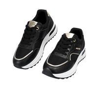 JOMIX Sneakers Donna Sport Casual Platform 5 cm Scarpe Running Comfort Ammortizzate Suola Antiscivolo Camminata Lavoro Tempo Libero WSC260421 Schwarz 36