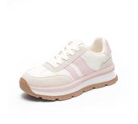 JOMIX Turnschuhe Damen Lässig Atmungsaktiv Sneaker Leicht Laufschuhe Elegant Fitness Walking Gym Sportschuhe WSC260203 (Rosa, 37 EU)