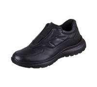 Jomos Herren Confidence Flacher Slipper, schwarz, 44 EU Weit