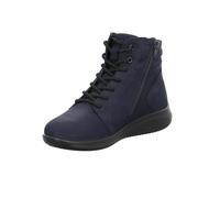 Jomos Damen Schnürstiefel 857514 96 845 echt Leder Nachtblau 40 EU