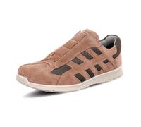 Jomos Halbschuh Freizeit Slipper Herren Braun-Kombi Neu für Herren, beige, Größe 43 EU