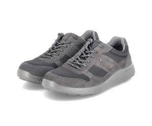 Jomos Halbschuhe - Gr. 40 - Grau - Leder & Textil