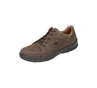 Jomos bequeme Herren Leder Halbschuhe choco, Weite H, herausnehmbares Jomos Fußbett, 2237109/46
