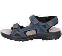 Jomos Herren Echtleder Sandale blau, Herren:50 EU