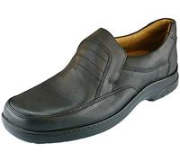 Jomos Herren Slipper Feetback Komfort Schwarz Größe 44