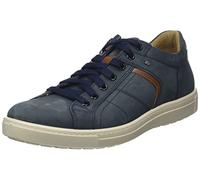 Jomos Herren Halbschuhe 321204 178 9013 echt Leder Nachtblau/Cognac 47 EU