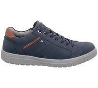 Jomos Herren Halbschuhe 321298 178 9013 echt Leder Nachtblau/Cognac 47 EU