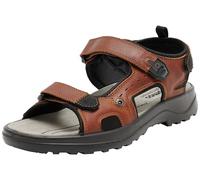 JOMOS Herrenschuhe Sandalen NUSS/SCHWARZ NUSS/SCHWARZ - Gr. - 46