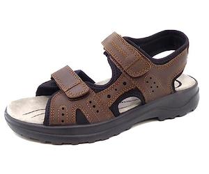 Jomos Herren Liberta Sandale, Choco, 48 EU Weit