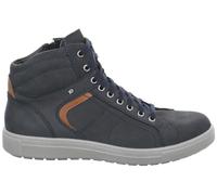Winterboots JOMOS "Rally" Gr. 45, blau (nachtblau, cognac) Herren Schuhe Winterstiefel mit Warmfutter, G-Weite (60257225-45)
