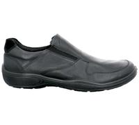 Jomos Herren Slipper 418495 106 000 echt Leder schwarz 50 EU