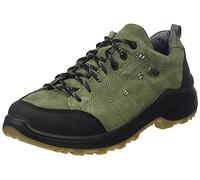 Jomos schwarz/grüner Halbschuh
