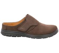 Jomos Herren Clog Sabot Leder Klett LOSE Einlagen braun (capucino, Numeric_41)
