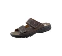 Jomos Herren-Pantolette Activa Leder Braun (Capucino) Größe 45
