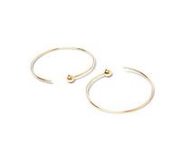 Jonathan Radetz Jewellery - Creole SPHERE, Gold 585, 14 Karat, Durchmesser 20 - 30 mm, Handmade in Germany D 30 mm