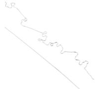 Jonathan Radetz Jewellery Kette Endless, fine, raw, snake, finecube, fine square, flow, endlos, Länge 120cm, Silber 925, Made in Germany fine120