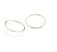 Jonathan Radetz Jewellery Stecker SPIRAL, Gold 585, 14 Karat, Durchmesser 10 - 30 mm, Handmade in Germany 30 mm