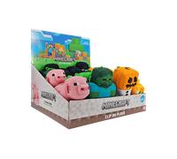 JOOJEE Minecraft Clip on Plüsch 13 cm (Einzelartikel) Schlüsselanhänger