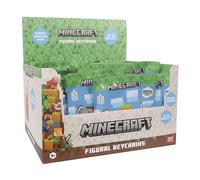 JOOJEE Minecraft Special Edition Schlüsselanhänger im Blind Pack (Einzelartikel), 4 cm Vinyl Figur