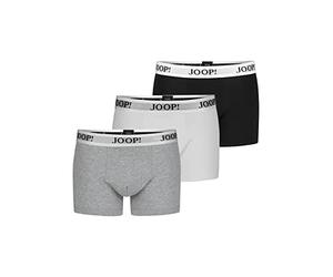 Joop! 17 JB-3-Pack-Boxer Co/EL 970 Weiß Grau Schwarz S