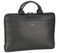 Joop! Cardona Samu Aktentasche RFID Leder 37 cm Laptopfach schwarz