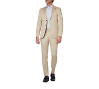 JOOP! Anzug Herren Extra Slim Fit Baumwolle beige, 50