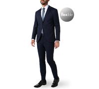 JOOP! Anzug Herren Extra Slim Fit Reverskragen Jersey blau, 50