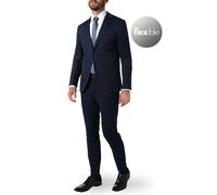 JOOP! Anzug Herren Extra Slim Fit Reverskragen Jersey blau, 94