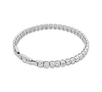 JOOP! Armband 925 Sterling Silber Damen Armschmuck, mit Zirkonia synth., 17+2 cm, Weiß, Kommt in Schmuck Geschenk Box, 2038913