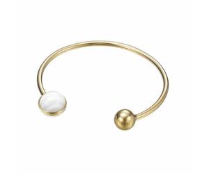 JOOP! Armband Delicate Steine Edelstahl Zirkonia Damen Gold JPBA00003B580