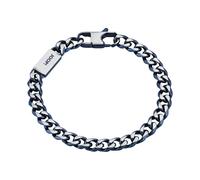 JOOP! Armband Panzerblau Edelstahl Damen Silber 21 cm 2028380
