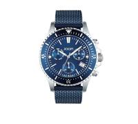 Joop! Armbanduhr Herren Chronograph Analog, mit Edelstahl Armband, Blau, 20 bar Wasserdicht, Kommt in Uhren Geschenk Box, 2027581