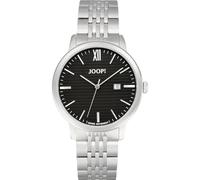 Joop! Armbanduhr Herren Quarzuhr analog, mit Edelstahl Armband, Silber, 10 bar wasserfest, Kommt in Uhren Geschenk Box, 2036610