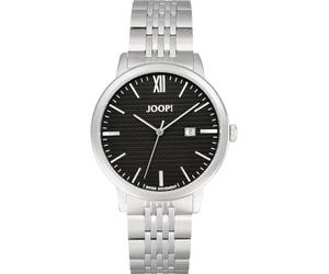 Joop! Armbanduhr Herren Quarzuhr analog, mit Edelstahl Armband, Silber, 10 bar wasserfest, Kommt in Uhren Geschenk Box, 2036610