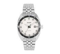 JOOP! Armbanduhr mit Metallband für Herren, Silber, wasserdichte 10 bar, Geschenkidee, kommt in Uhren Geschenkbox, 2100490