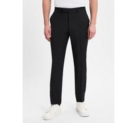 Modern Fit Anzughose in unifarbenem Design 27 men Black