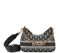 Schultertasche JOOP "mazzolino catena aimee shoulderbag shz" Gr. B/H/T: 23cm x 16cm x 8cm, blau (dunkelblau), Damen, Kunstfaser, Taschen (25546520-0) dunkelblau