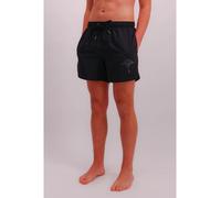 Badeshorts JOOP "Solid", Herren, Gr. M, N-Gr, schwarz (schwarz beauty), Obermaterial: 100% Polyester, Badehosen (54564651-M) schwarz beauty