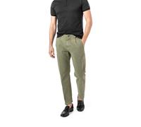 JOOP! Bundfaltenhose Herren Baumwolle grün, 33/34