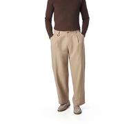 JOOP! Bundfaltenhose Herren Comfort Fit beige, 31/32