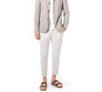 JOOP! Bundfaltenhose Herren Slim Fit Baumwolle grau, 34/34