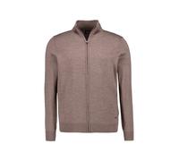 JOOP! Cardigan Herren Merinowolle braun, M