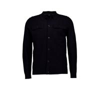 JOOP! Cardigan Herren Regular Fit Wolle blau, L