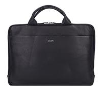 Joop! Cardona Samu Aktentasche RFID Leder 37 cm Laptopfach schwarz