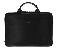 Joop! Cardona Samu Aktentasche RFID Leder 37 cm Laptopfach schwarz