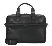 Joop! Cerratano Pandion Aktentasche Leder 40 cm Laptopfach schwarz