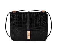 Joop! Coccodrillo C-Four Schultertasche Leder 22 cm schwarz