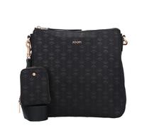 Schultertasche JOOP "collana tessuto jasmina shoulderbag mvz" Gr. B/H/T: 27 cm x 25 cm x 7 cm, schwarz (black) Damen Taschen (79277601-0) black